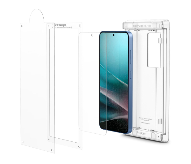SPIGEN Elite Shield ”Ez Fit” do Samsung Galaxy S25 Clear AFL09091 - 1313193 - zdjęcie 4